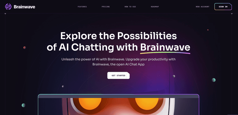 Brainwave Landing Page